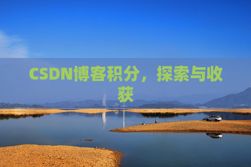 CSDN博客积分，探索与收获